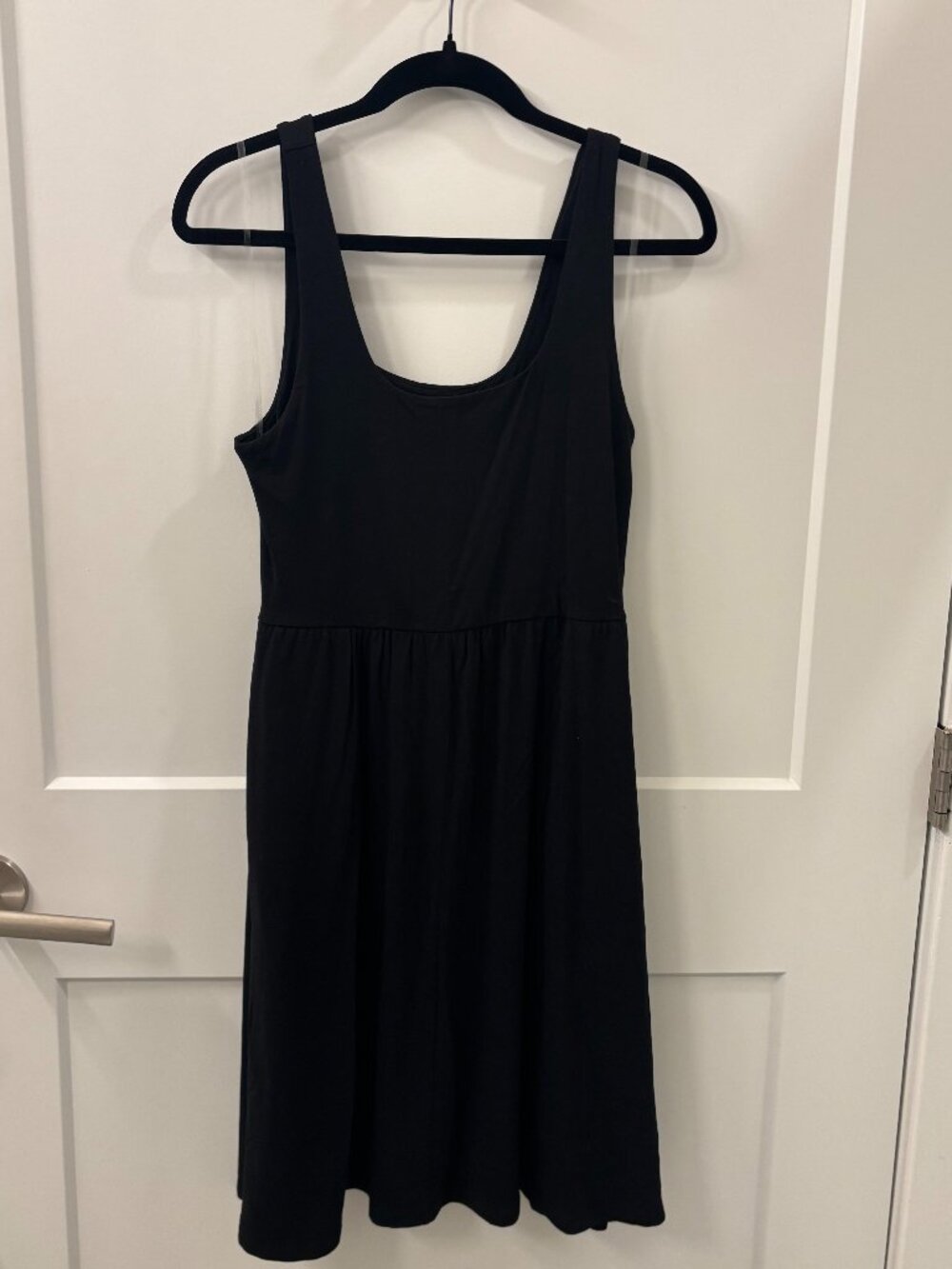 A New Day Black Sleeveless Ballet Midi Dress Size Small NWT